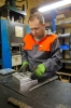 An der Arbeit